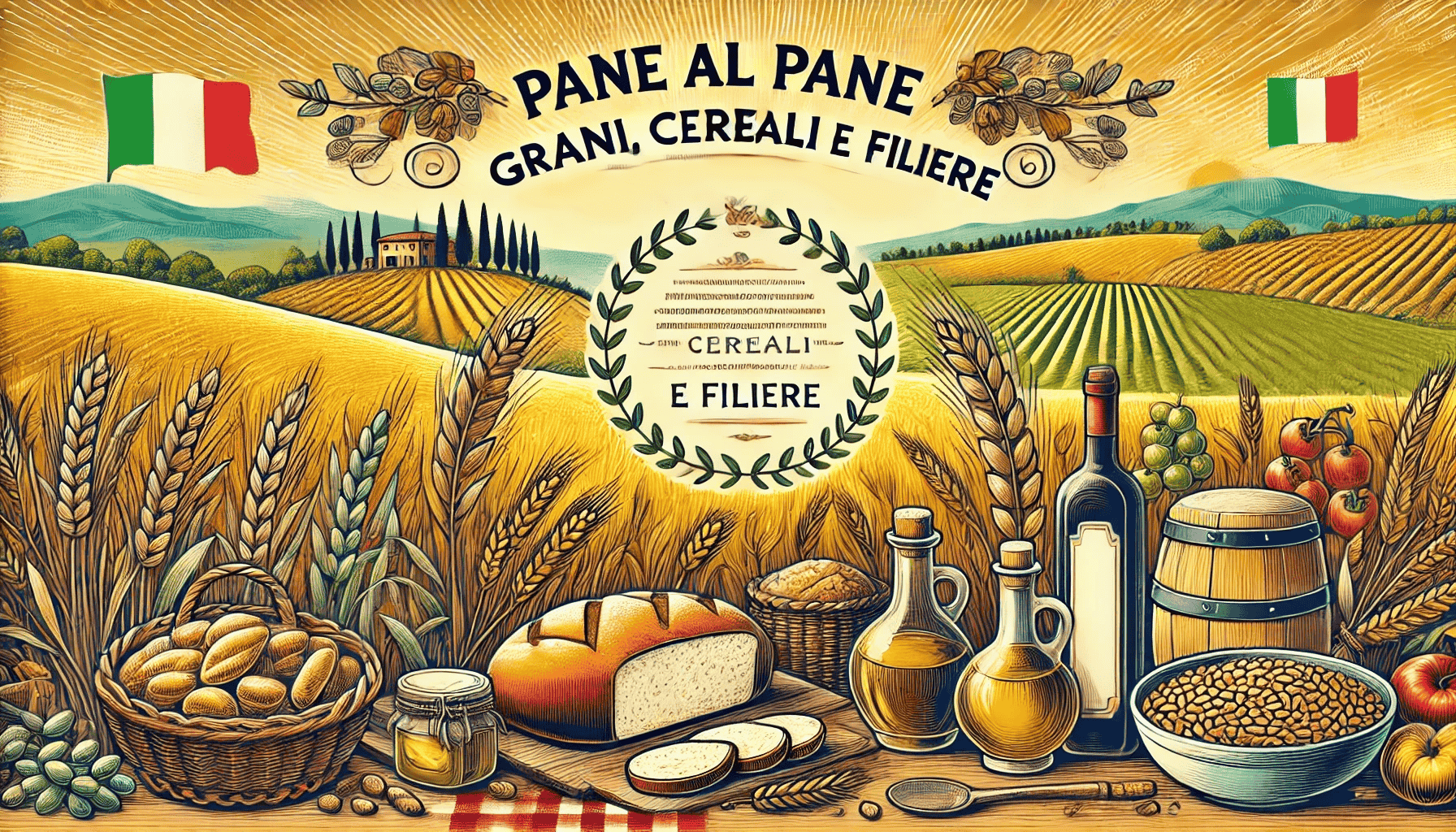 Pane al pane - Grani cereali e filiere - Consorzio San Pastore